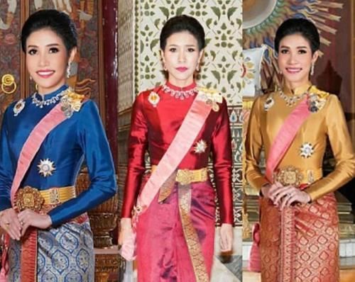 诗妮娜贵妃美绝了!伊人红妆好有女人味,42岁苏提达黯然失色