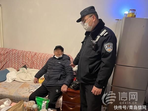 耄耋老人独自出门迷路街头 市北民警将其送回家