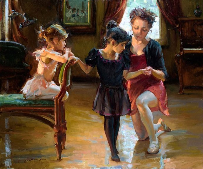 肖像!充满色彩、自由、深度的笔触的人物肖像油画作品