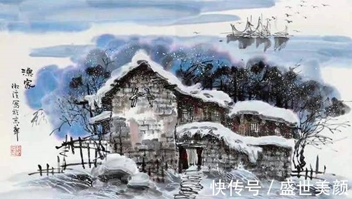 乡风！岁月无痕，雪落成景—展卷冰雪山水画迎面而来的是醉美的乡风乡情