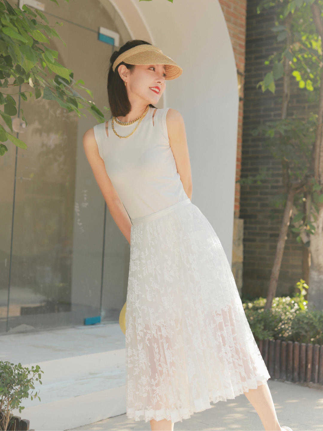 时尚博主|夏季怎么穿更温柔？这些半身裙的穿搭值得借鉴，减龄优雅又清爽