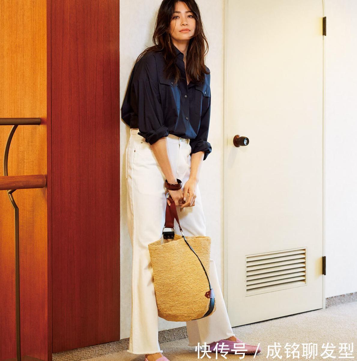 长裤|黑色衬衫才是40+女性的标配!时尚高级又显气质,百搭减龄又显瘦