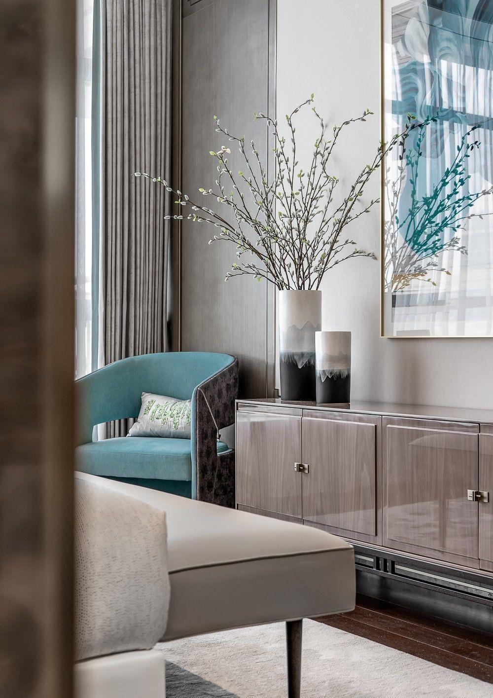 李文伟|240平大平层结构,用艺术诠释空间,为业主打造灵魂的栖息之所