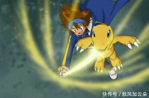 古加兽|数码宝贝他们才是亚古兽生命中的贵人，妖精兽、番长狮子兽上榜