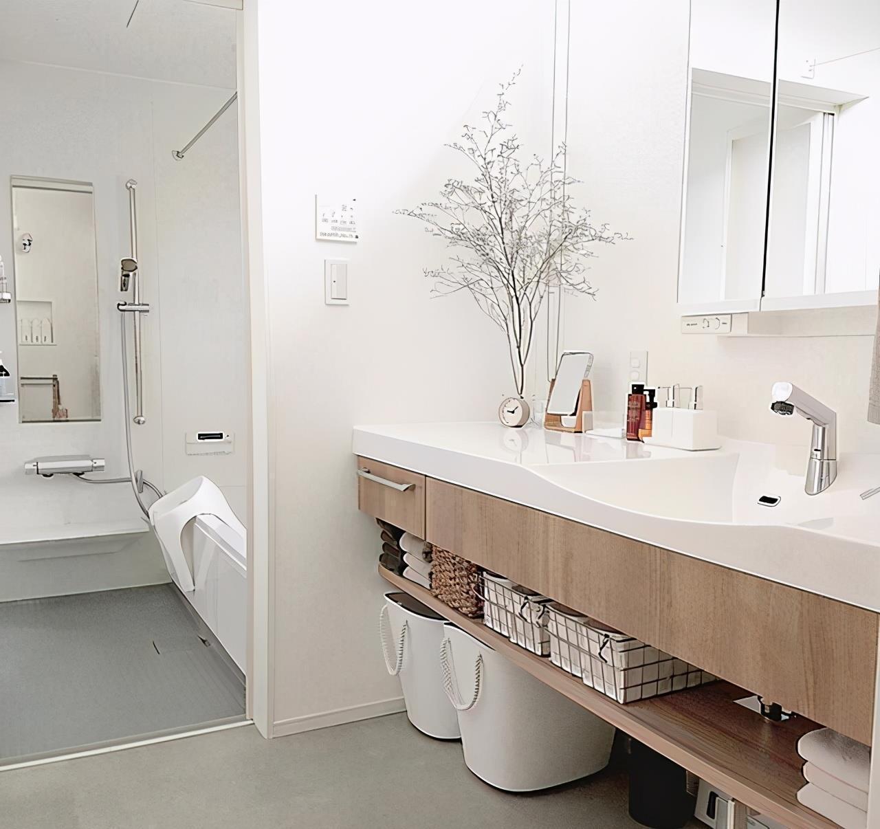 玄关|等我换房，卫生间再也不装洗手台了，学别人这样设计，太聪明了