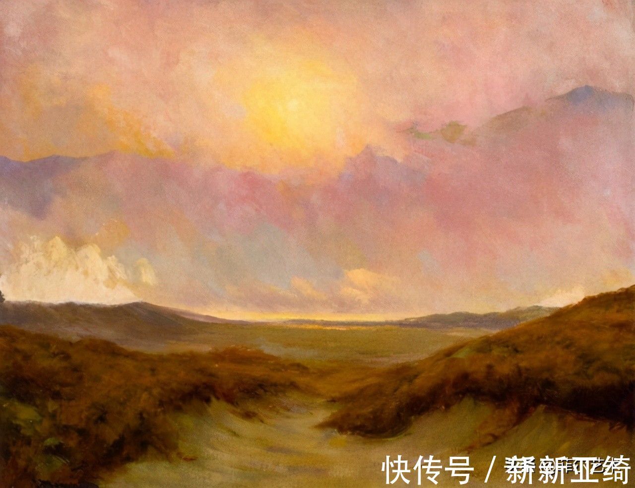 马鞭草|德国裔美国艺术家和教育家让·曼海姆风景油画作品欣赏