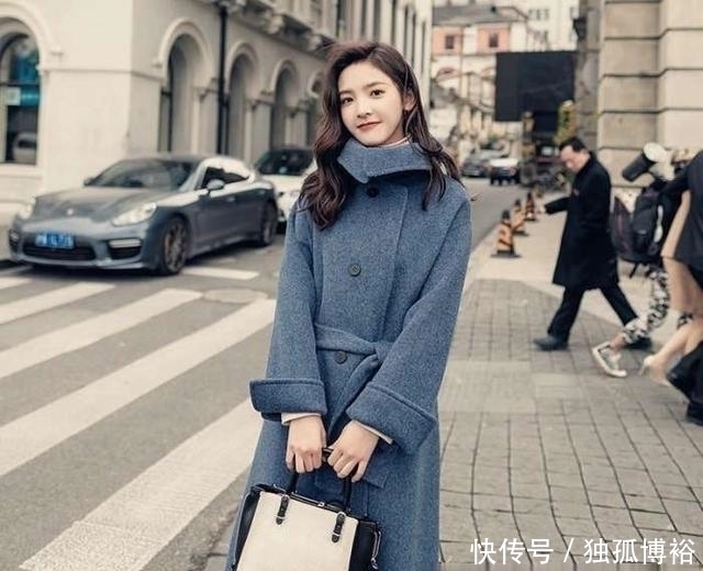 毛呢外套|发现:焦糖色早过时,现主流森系大衣+赫本裙,保暖清新巨减龄