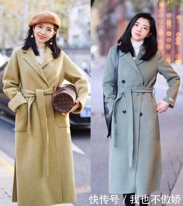 搞定|秋冬季高级感穿搭示范,一件大衣搞定轻熟风,知性又优雅