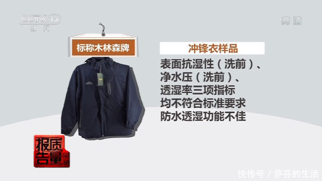 样品|防水差、吊牌乱……京津冀消协发布冲锋衣质检结果多家知名品牌登黑榜