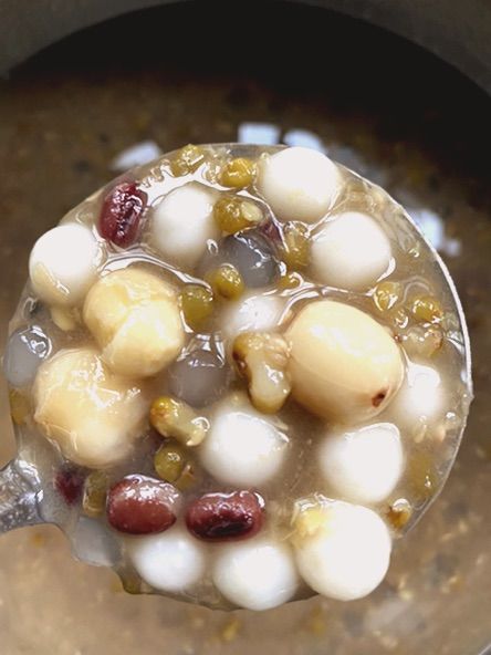 绿豆|绿豆莲子百粒圆
