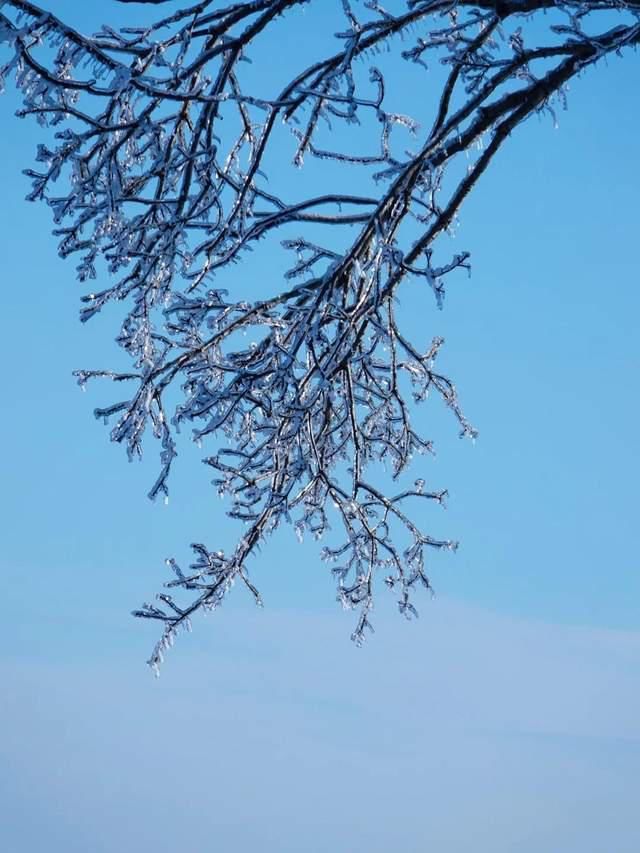 云海|冰雪相伴的日出云海，仙境也不过如此