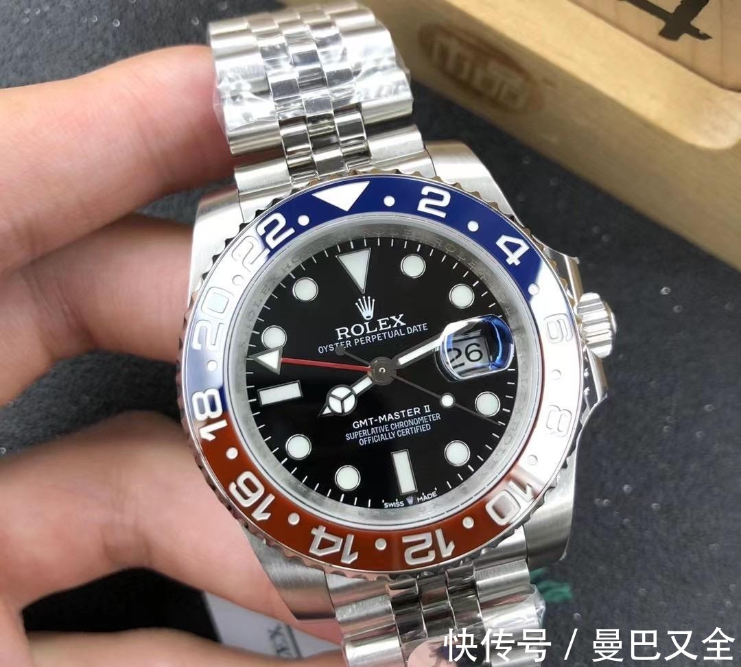 复刻表|V米厂劳力士格林尼治可乐圈复刻表外观做工会一眼假吗？