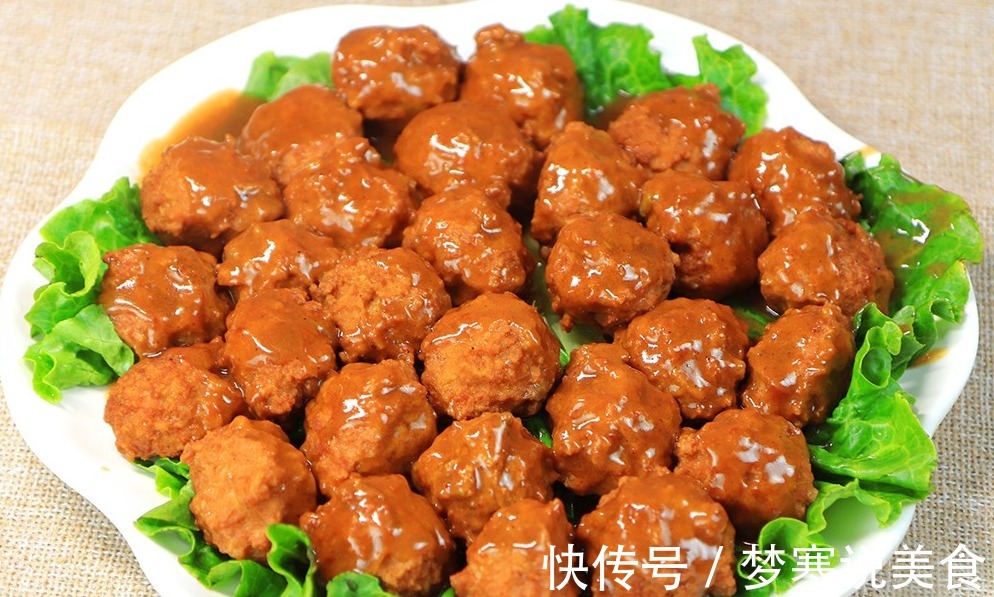 肉丸子好吃有诀窍,厨师长教你饭店秘制做法,香糯Q弹,久煮不散!