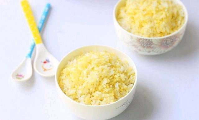 小米|像这样的蒸饭,随便吃吧。不胖能养胃。糖尿病患者应该多吃还