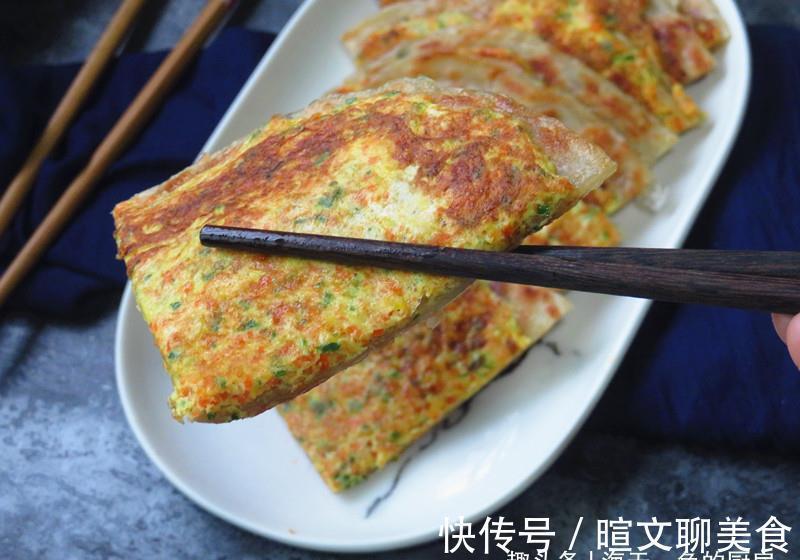 更香|手抓饼别煎着吃了，这样做更香更营养，我家一周做几次，次次光盘