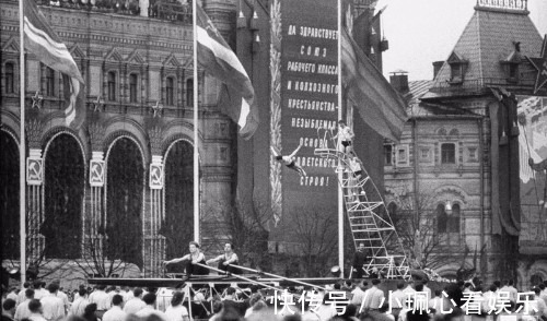 五一|老照片：1958年五一劳动节 莫斯科红场的盛大庆祝活动