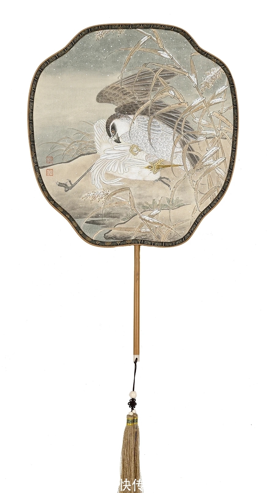 花鸟画|花鸟画｜他爱画残荷，把残荷当成冰清玉洁的丽人