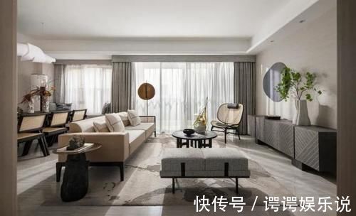 诗情画意|看了她122㎡新家,才懂得何为中式风,入户第一刻,便是诗情画意