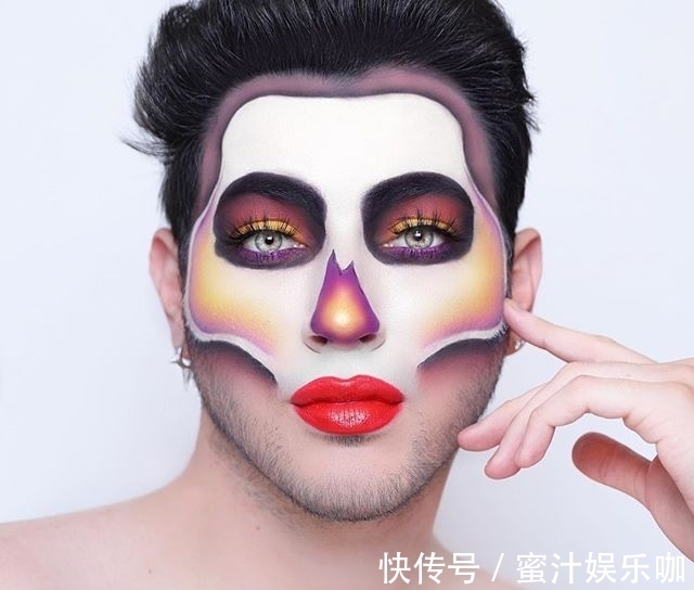 m化妆手法逆天,男性美妆博主的力量你一无所知!