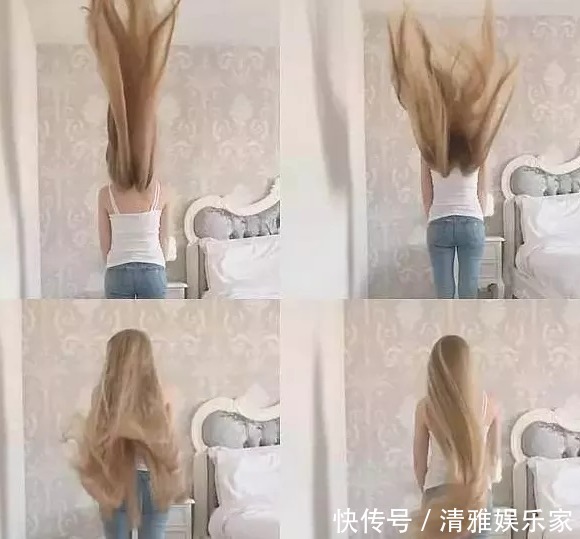 美女|美女17年没剪过头发,每周要用掉一瓶洗发水,网友大开眼界