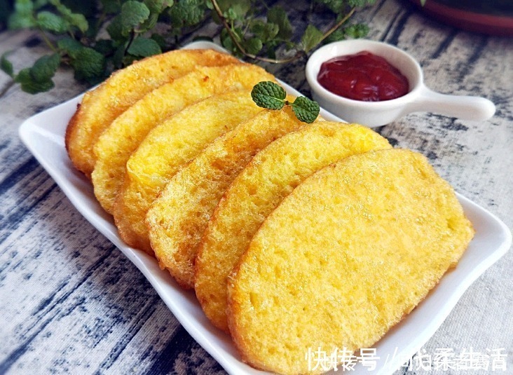 馒头|炸馍片,直接裹蛋液是错的大厨教你做法,外酥里软,咸香不油腻