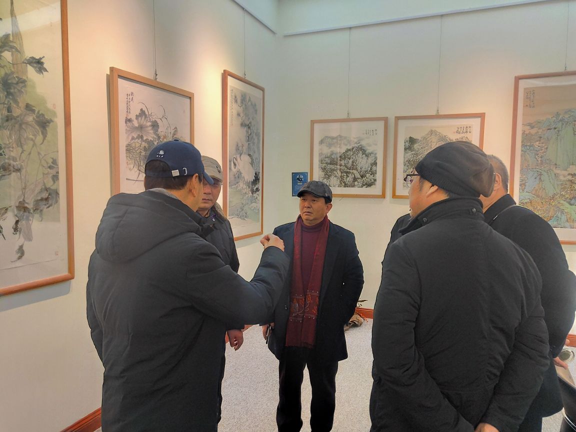 书画&“草色入帘青”南北书画名家邀请展在石隆重举办