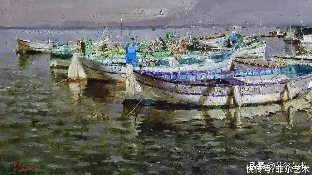 特罗菲莫夫|特罗菲莫夫独特的风景油画作品，每一张都叫绝了，真的很美