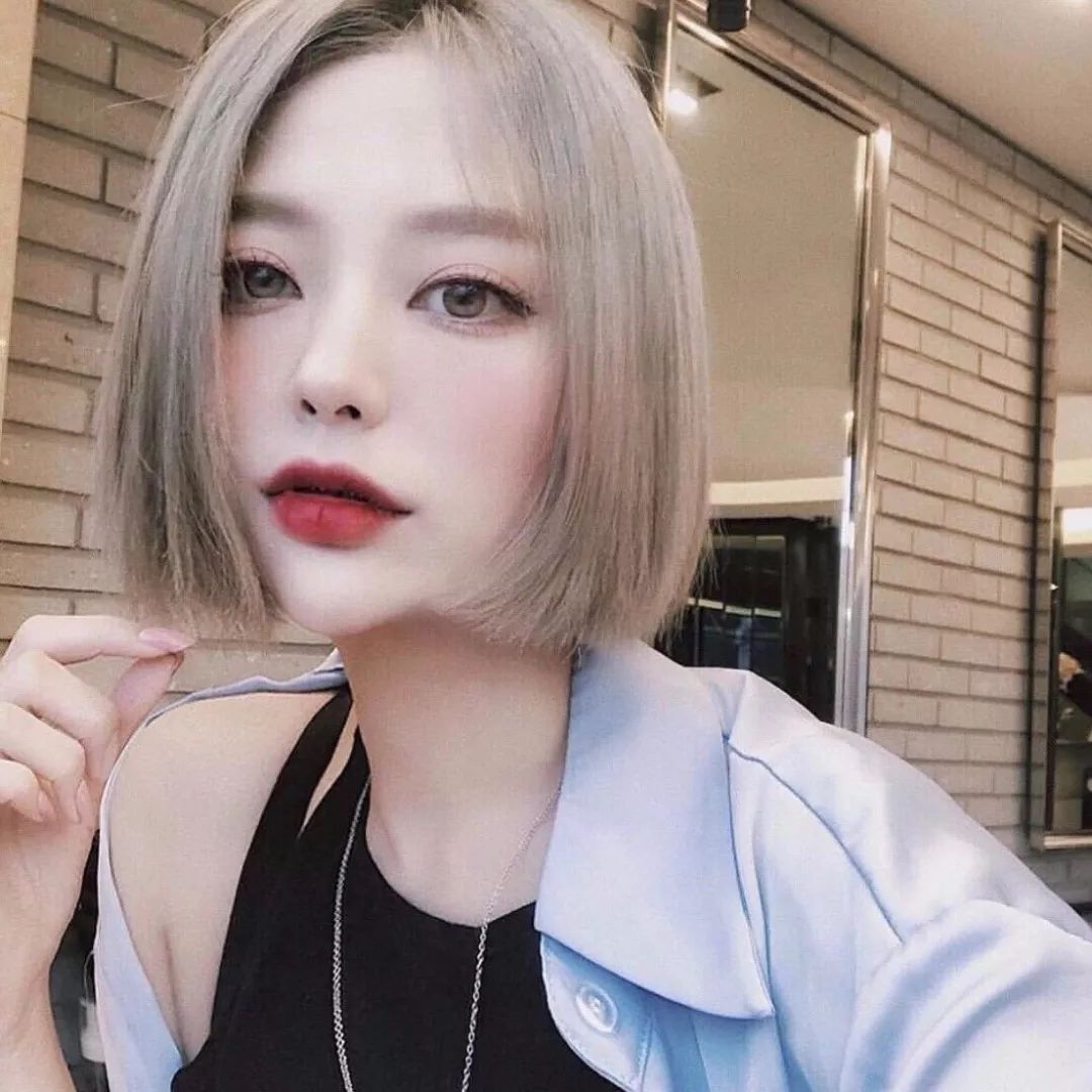 好看|短发“一刀切”,不打理也好看