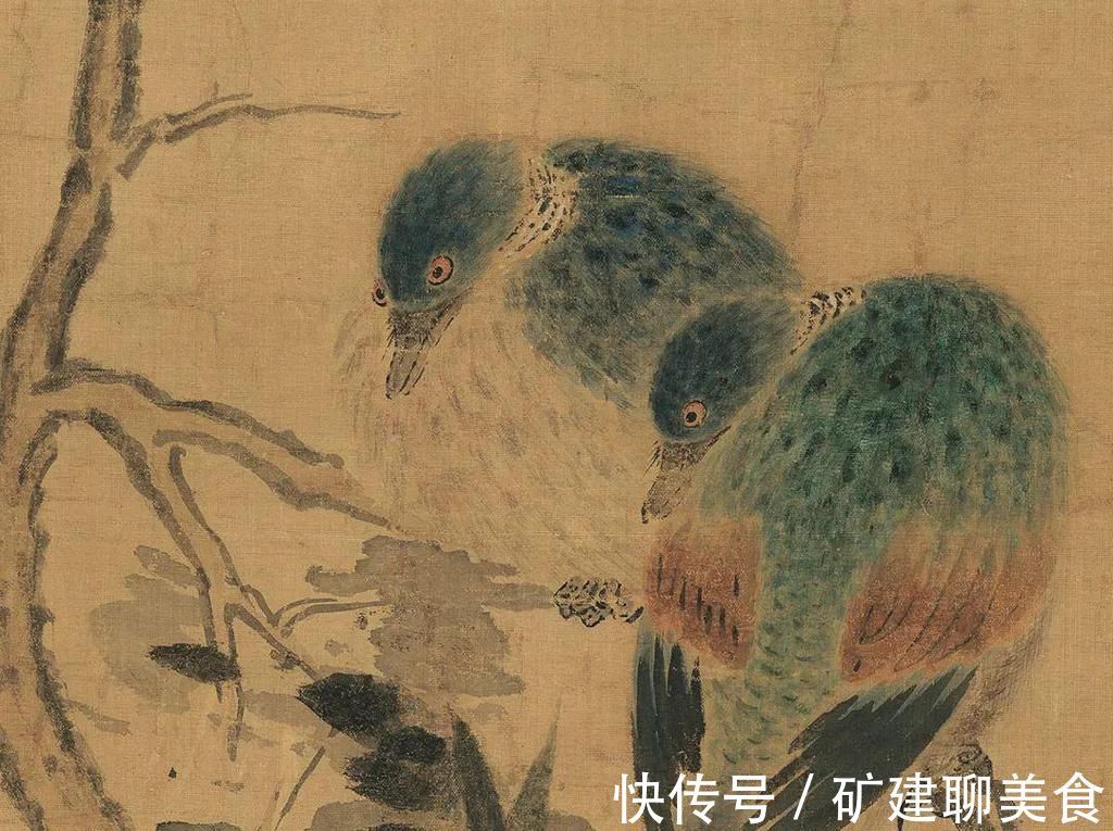 册页@深入生活重在体验自然,这样的花鸟画画法更动人