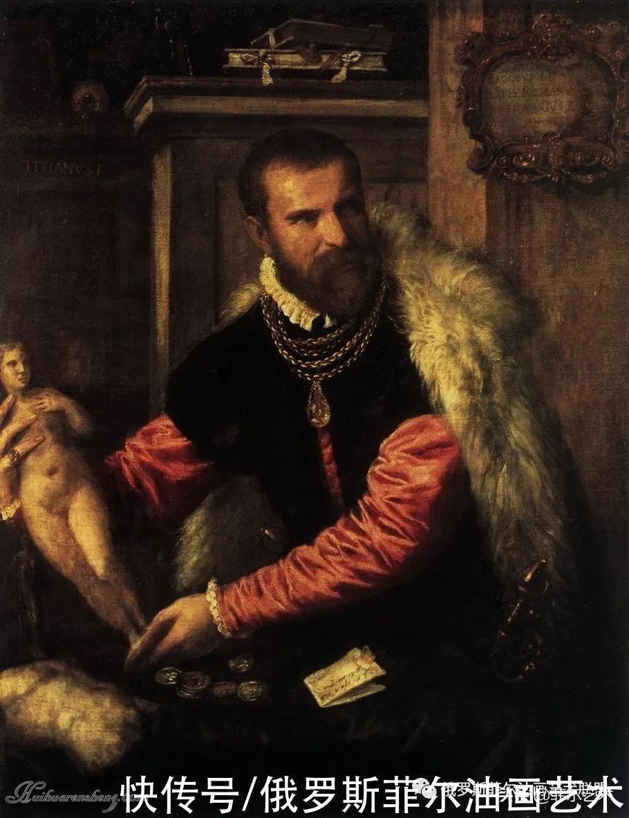 提香!意大利伟大艺术家提香·韦切利奥油画作品里的男神们