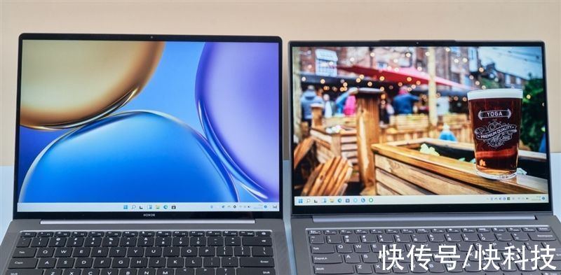 笔记本|主流高端轻薄本对比测试：荣耀MagicBook V 14 VS. Yoga 14s 2021