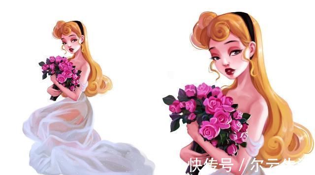 宝嘉康蒂|“油画风格”的迪士尼公主,身穿便装很摩登,又酷又拽比王子还帅