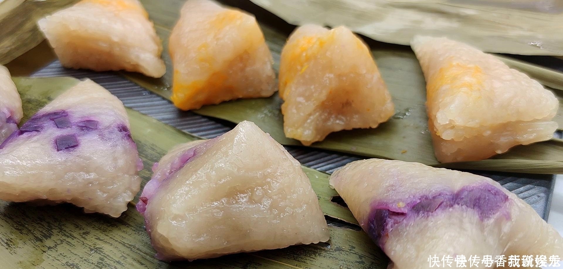 端午节粽子换个新吃法,教你包水晶粽子,晶莹剔透,好看又好吃
