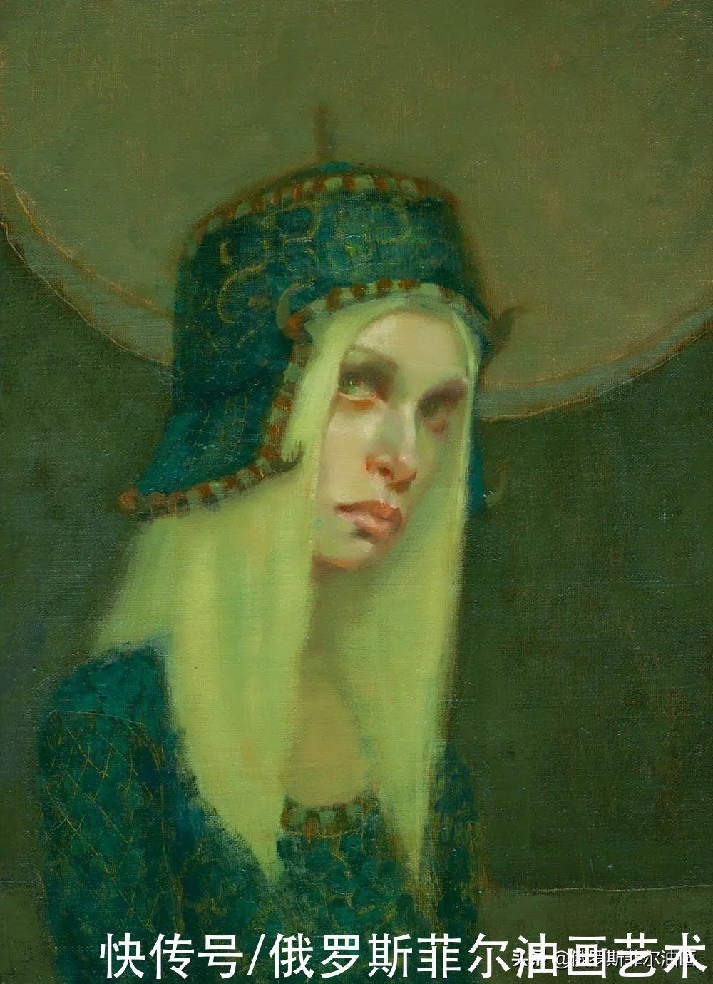 油画&美国画家桑德拉·弗朗德的油画里，充满了微妙而引人注目的情感