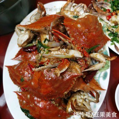 螃蟹|有了红烧炝炒梭子蟹懒人不定外卖也能吃好饭
