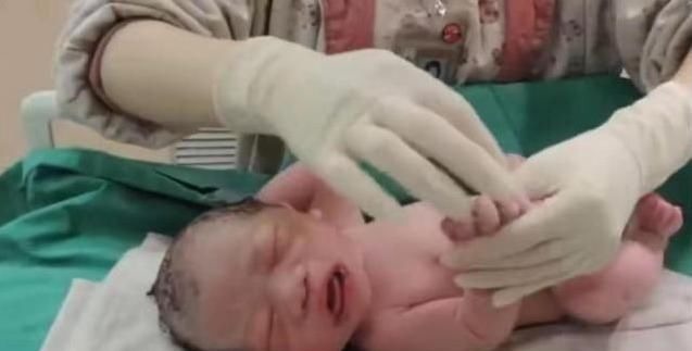 宝宝们|宝宝出生后的10几分钟里,都在做些什么原来他比妈妈还忙
