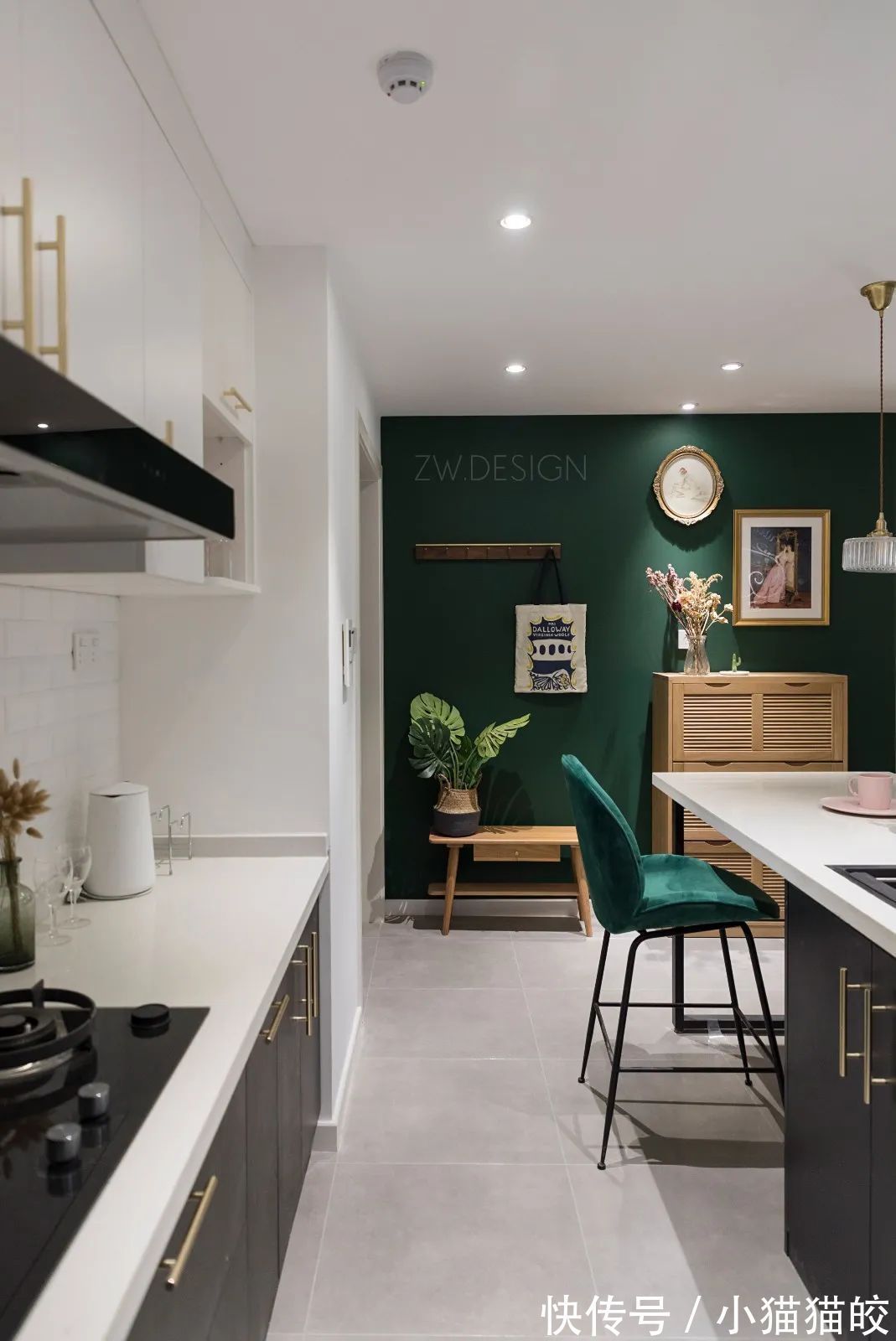 为主人|75㎡现代轻奢,精致的复古调,让小房子也清新脱俗