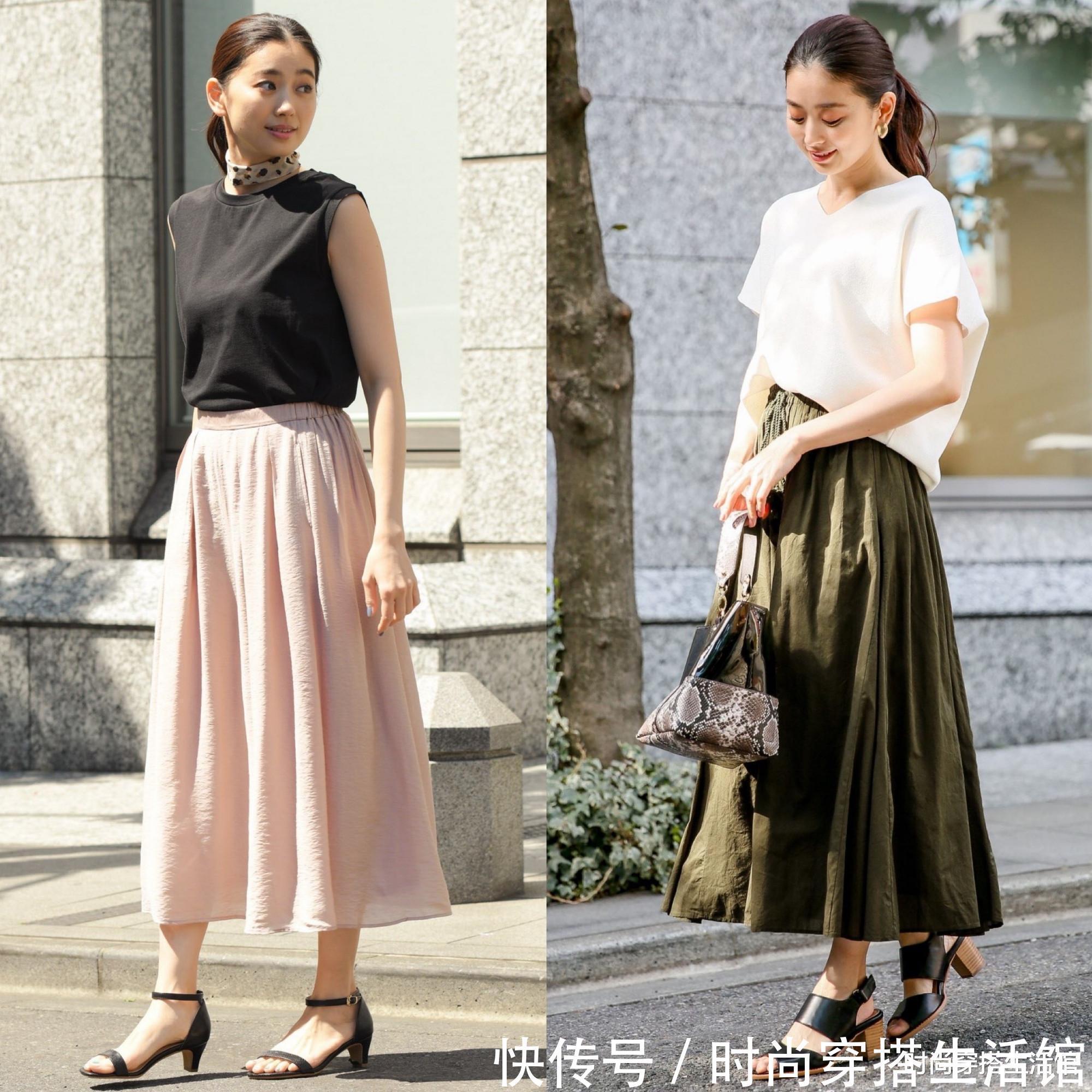 百褶裙|?40+女人想甩掉“大妈感”?试试这样穿搭,减龄又气质