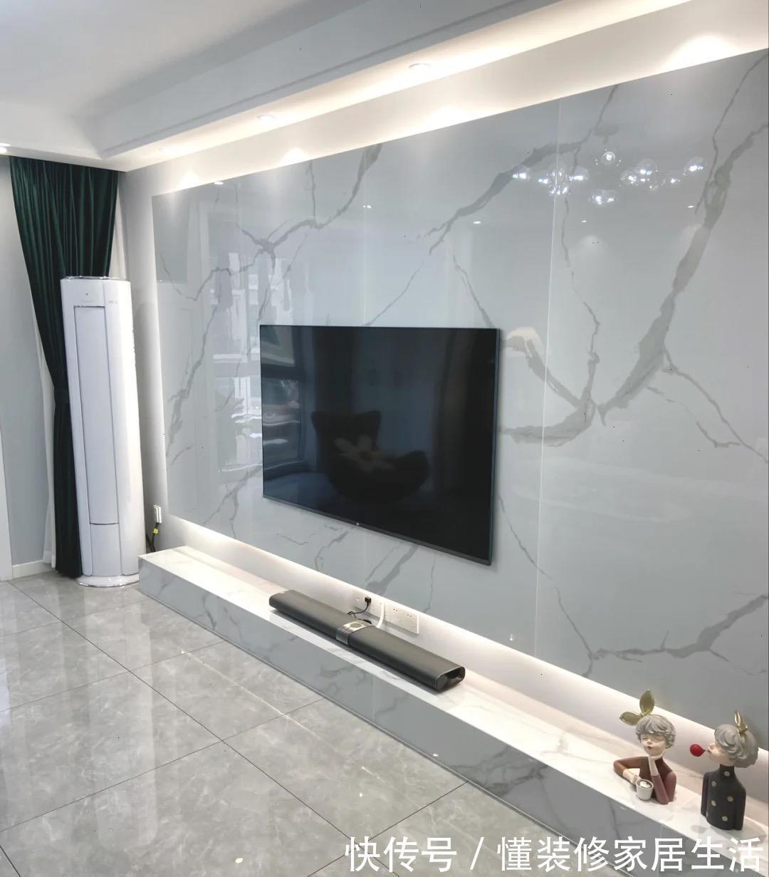 电视背景墙|这5款电视墙的设计,不仅拍照好看,还收获上万人关注,值得学习