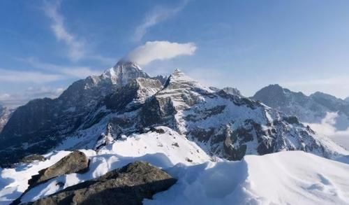 窒息|四川美到窒息的雪山