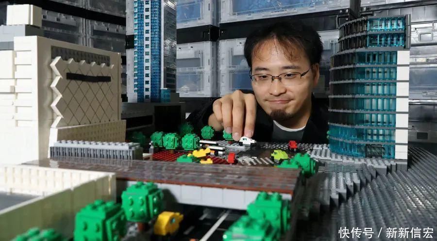 神奈川冲浪里|日本达人用乐高拼出一个个微型世界,网友:这是哪来的神仙!