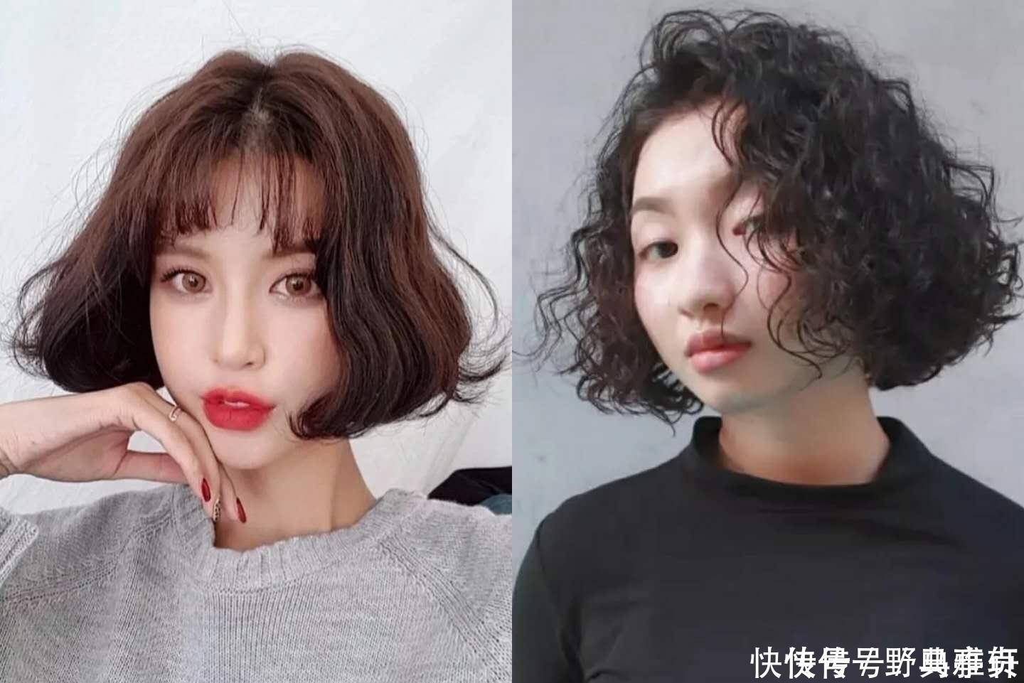 卷发|头发少的女生适合烫卷发发型吗?有什么好的建议?