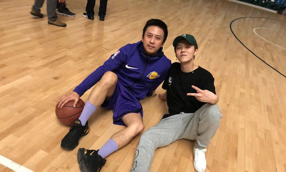 陈赫邓超鹿晗发丑照，完全不顾偶像包袱，粉丝劝其先P图