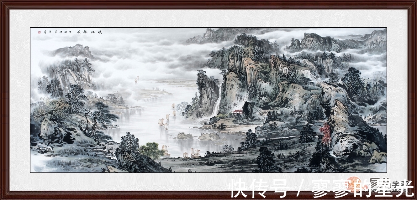 赵洪霞$画家赵洪霞 胸中有温情 笔墨自然成