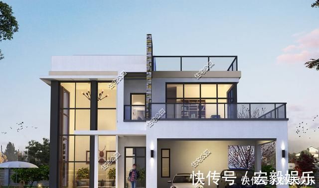 屋顶|回农村给父母盖养老房,20多万就够了,3套图纸你喜欢哪套