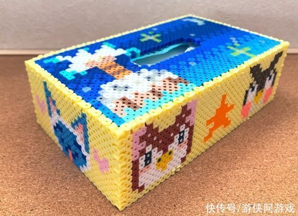 达人|日本达人手作!立体拼豆组成的世界:超萌的像素风