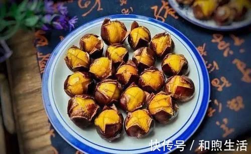 板栗新做法,不烤不煮,8分钟个个开口,自动脱皮,比买的还好吃