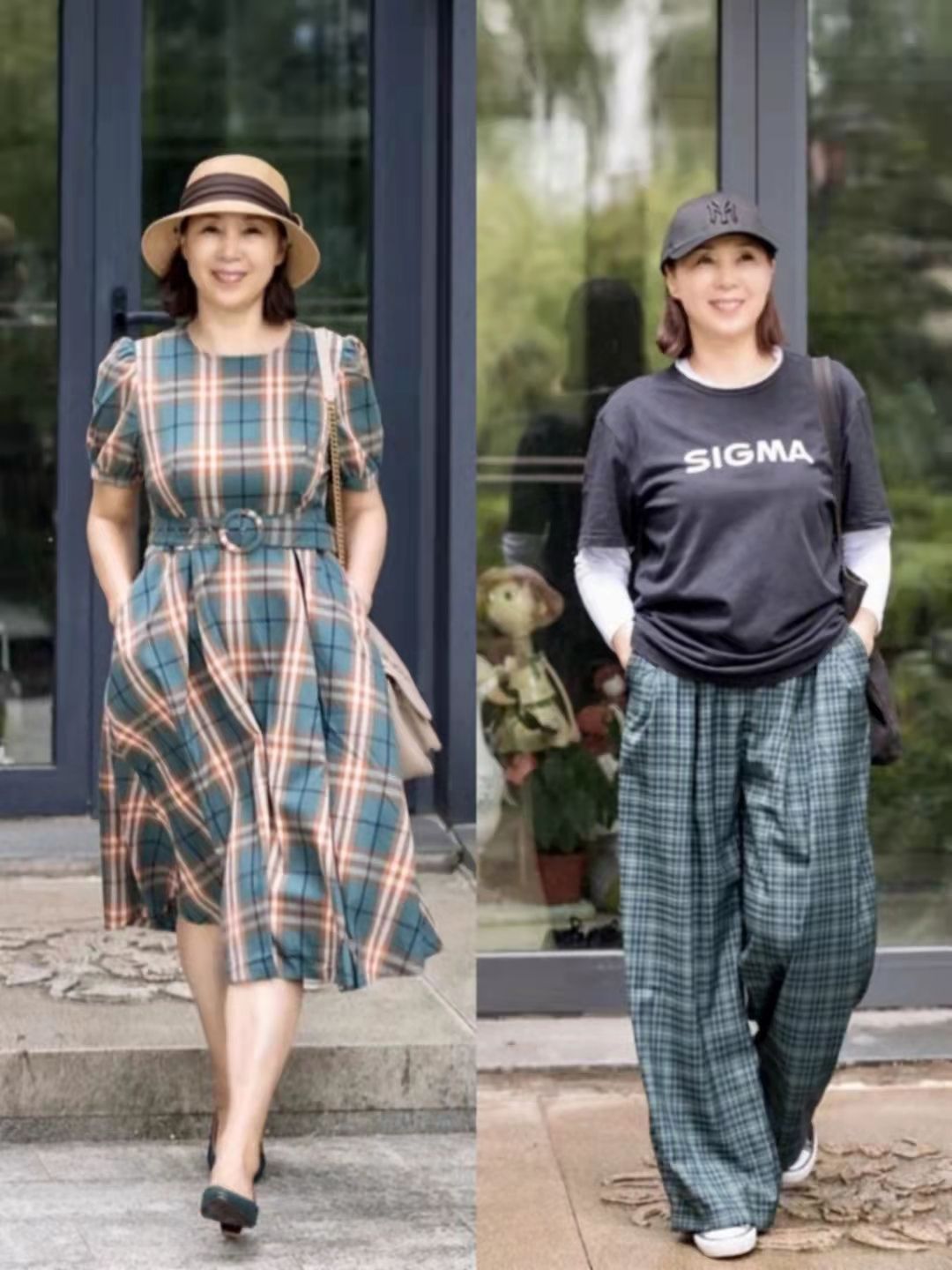 针织衫 时尚无关年龄,这位65岁微胖奶奶靠穿搭收获人气,越老越有优雅范