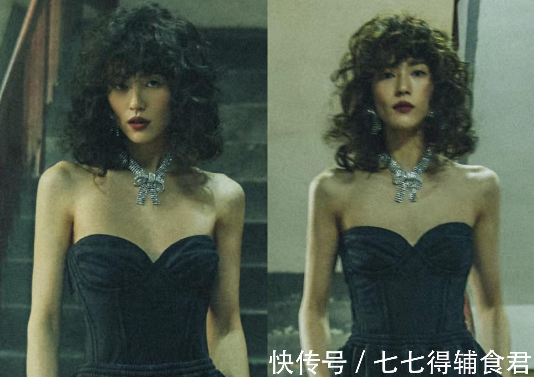 超模 羊毛卷发型太火,超模刘雯都上头!洋气时髦小脸,但这三种人慎入