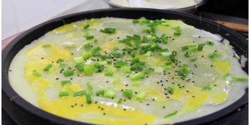 早餐|几个鸡蛋,一碗面,不发面不醒面,快速做早餐鸡蛋饼,太简单了